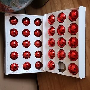 Vintage Rauch glass Christmas ornaments 29